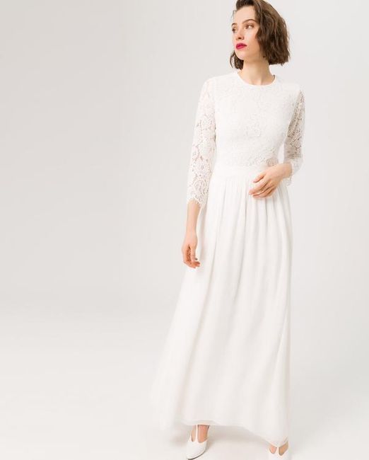 Long sleeved dress for a summer wedding - 1