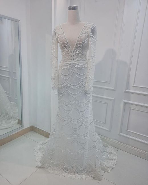 Order custom wedding dress for the bride. - 1