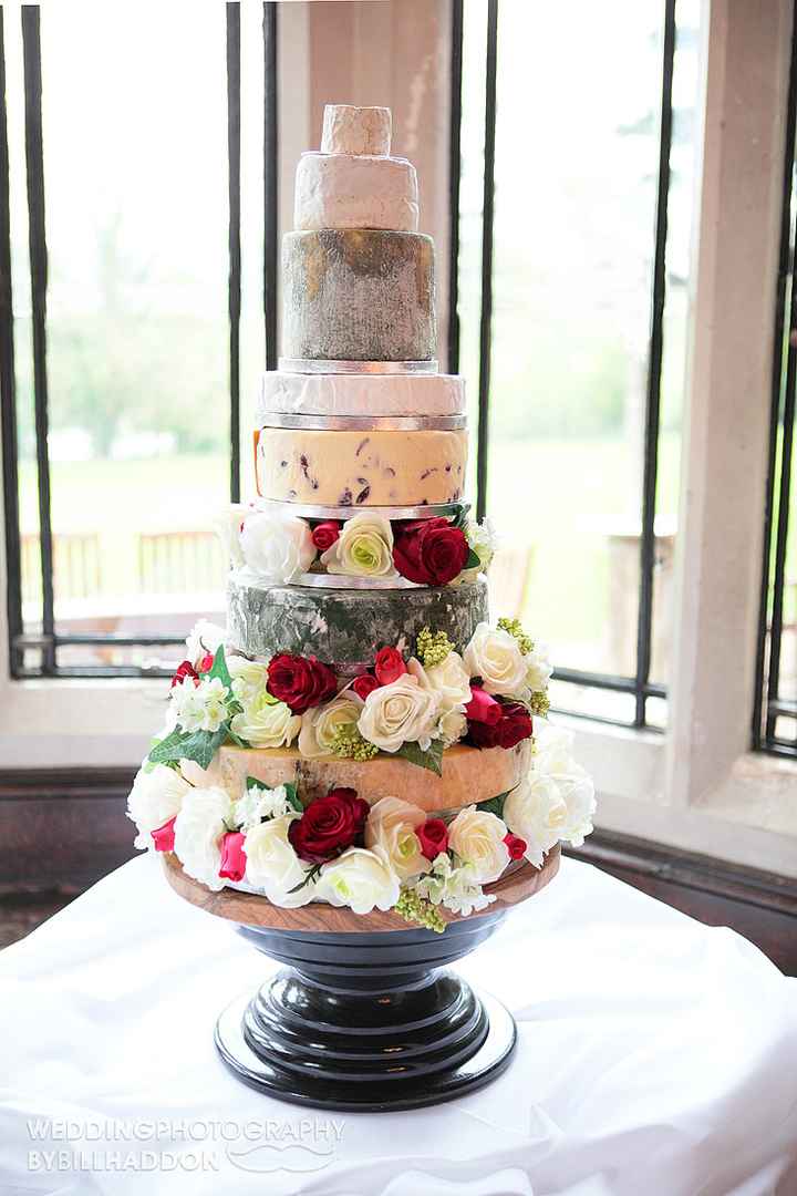 Cheese wedding cake - 1