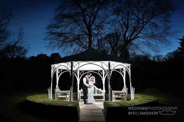 Beach wedding in uk in the evening - 1