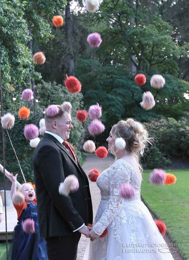 Venue doesn’t allow confetti - 1