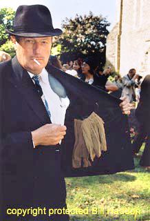 World war 2 gothic theme wedding 4