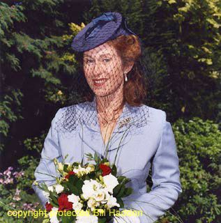 World war 2 gothic theme wedding 6