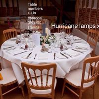 Various wedding items