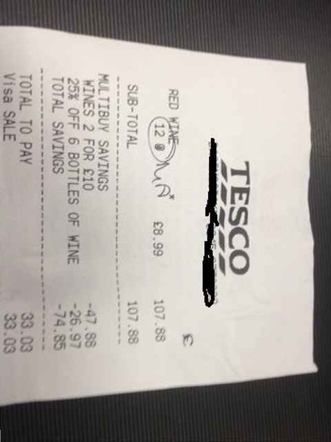Re: Cracking wine offer glitch "Massive saving"
