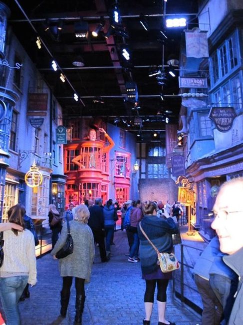 some harry potter studio tour pics