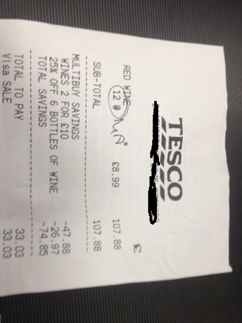 Re: Cracking wine offer glitch "Massive saving"