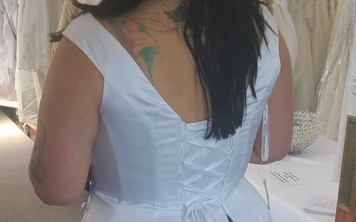 Wedding dress alterations?? - 1