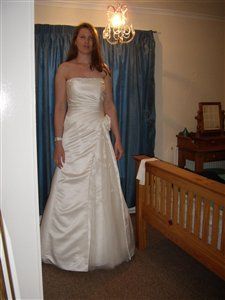 Re: Can we get a post of pics showing everyone's dresses please??