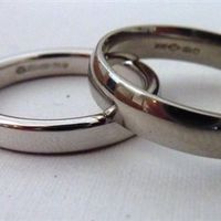 Flash of wedding rings