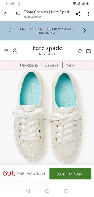Is anyone planning on wearing Kate Spade bridal pumps? 1