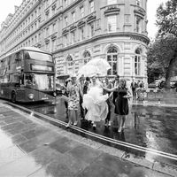 All done! Our rainy central London wedding - Long!