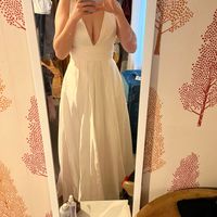 Deep v neckline modification - 2