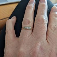 Share your engagement ring and wedding stacks! - 1