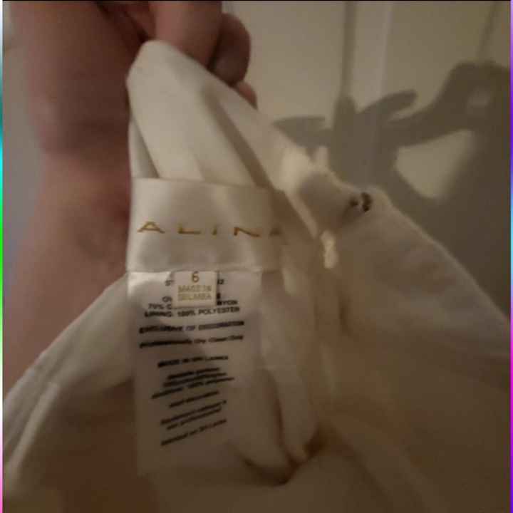 Never worn wedding dress - 3