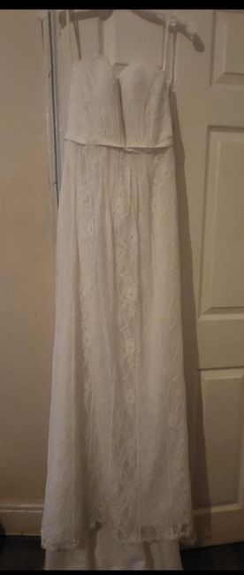 Never worn wedding dress 2