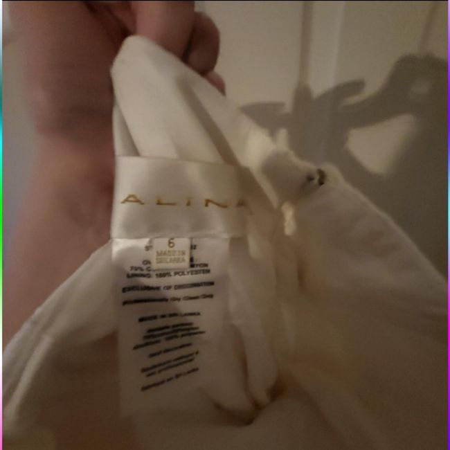 Never worn wedding dress 3