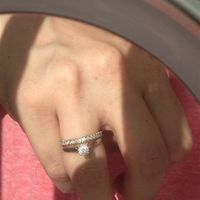 Got my wedding ring!!!! *** FLASH!*****