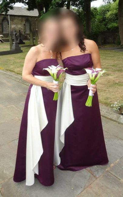 Purple Bridesmaid Dress Size 10