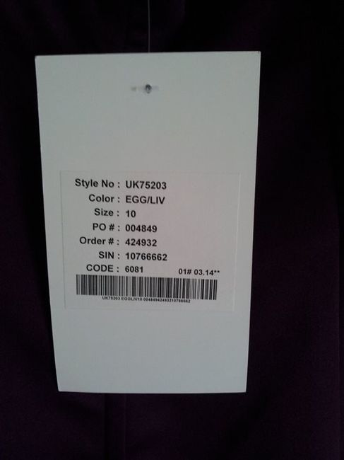 Purple Bridesmaid Dress Size 10