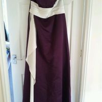 Purple Bridesmaid Dress Size 10