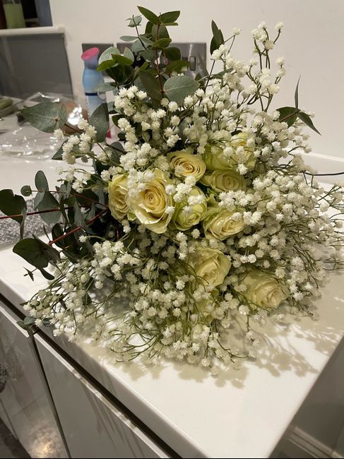 Fake flowers for bridesmaids? 1