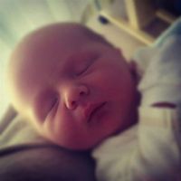 Who would like to meet my brand new step-grandson??