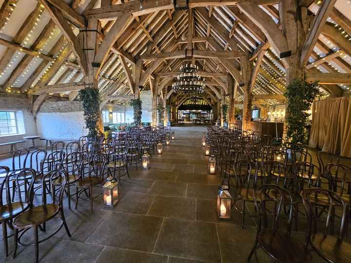 Venue too big? Tithe Barn Bolton Abbey - 1