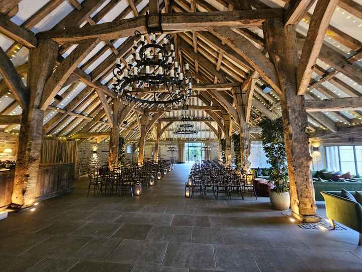 Venue too big? Tithe Barn Bolton Abbey - 3