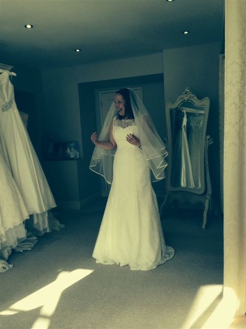 First dress shopping experience....Flashes