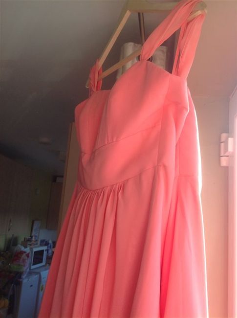 Re: Bridesmaid dress disaster *flash*
