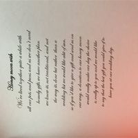 Re: Gift lists, money poems and more...