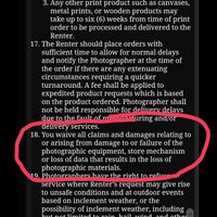 Needing advice on a seemingly one sided vendor contract (photography) - 2