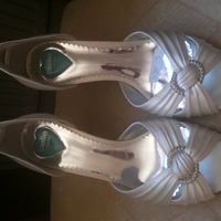 Belle By Paradox India Wedding Shoes, Ivory, Size 5 - BRAND NEW