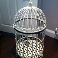 Re: 8 beautiful ivory birdcage centrepieces. NW London £80 ONO need to sell moving house
