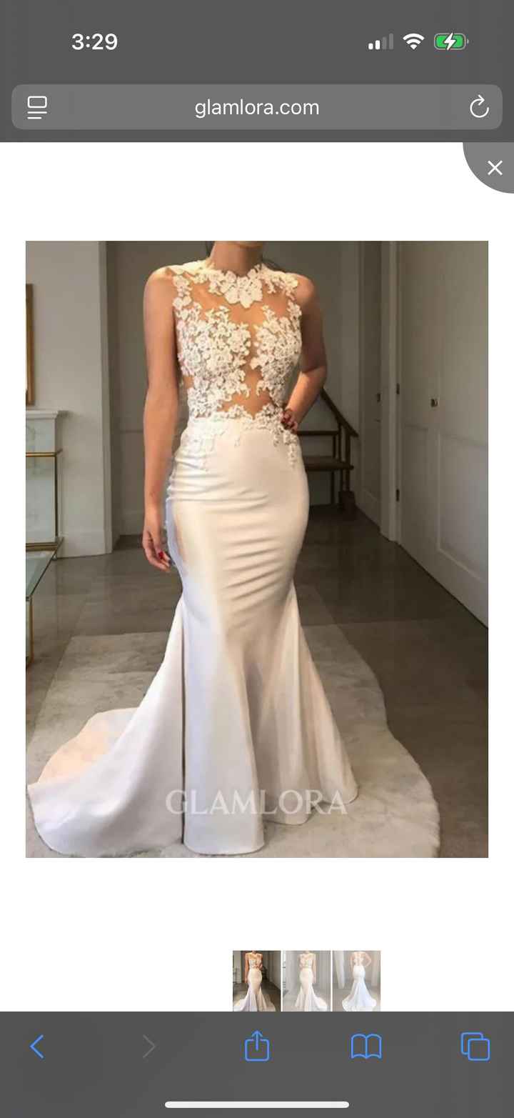 Glamlora For Wedding Dress ??? - 1