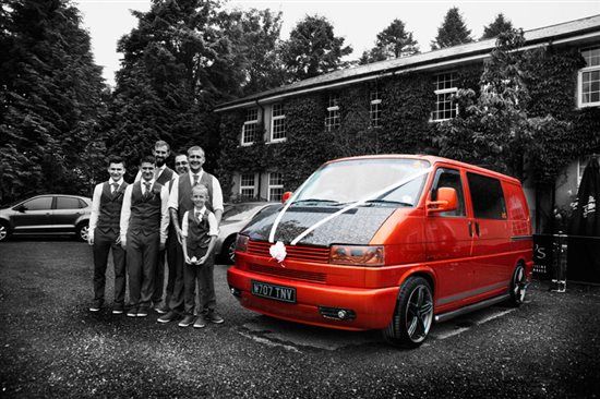 My cave and camper van wedding report **major flashes**