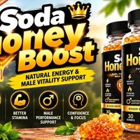Soda Honey Boost – One Gummy. Seven Ingredients.