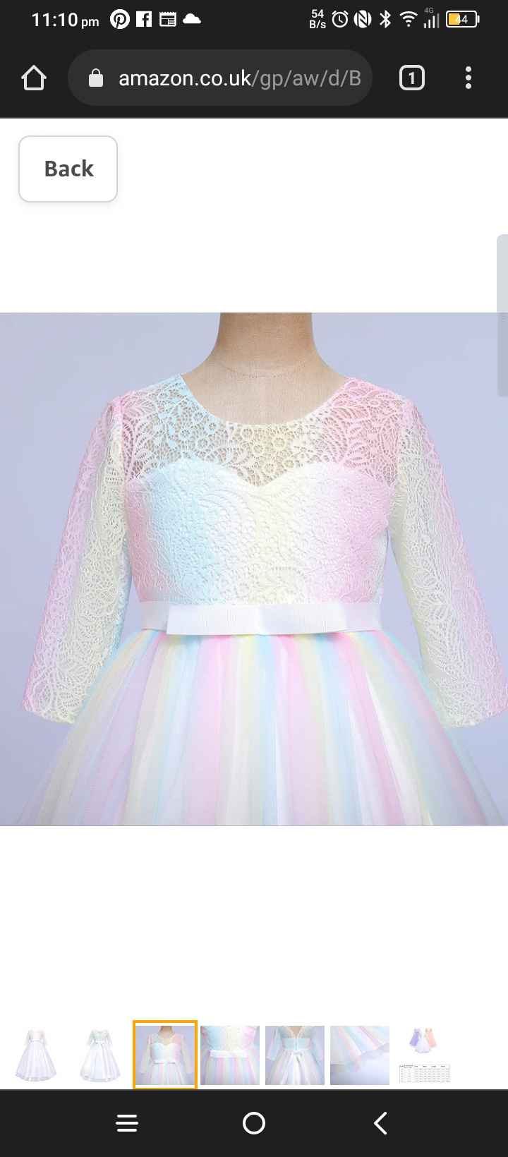 My beautiful flowers girls dress - 1