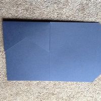 Navy wedding invitations