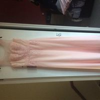 3 bridesmaid dresses pink with beading