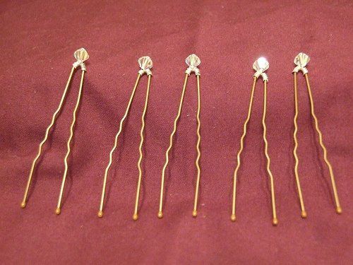 Clear AB Swarovski Crystal Hair Pins For Sale 