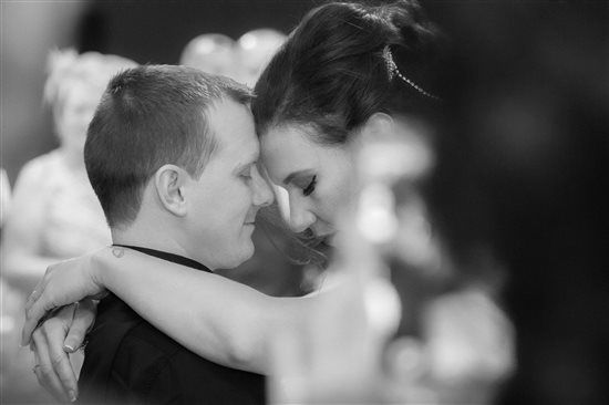 We got married! Lots of flashes!