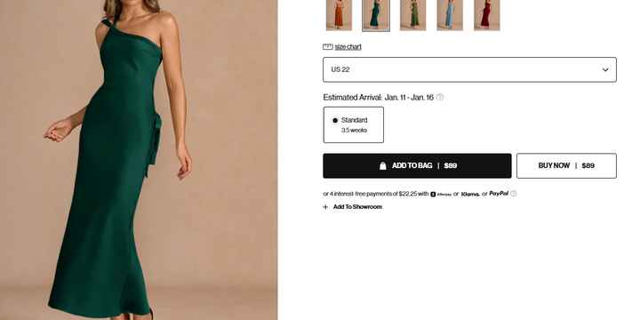 Bridesmaid dresses - 1