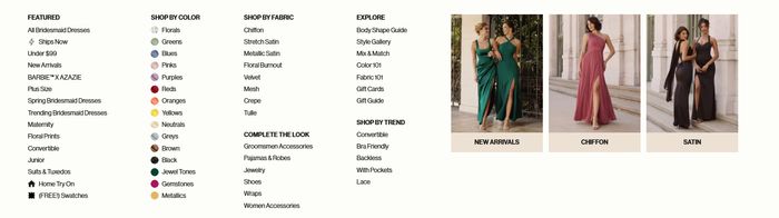 Bridal shop suggestions 1