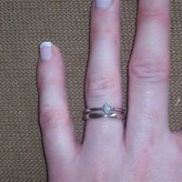 Re: who has a marquize engagement ring?