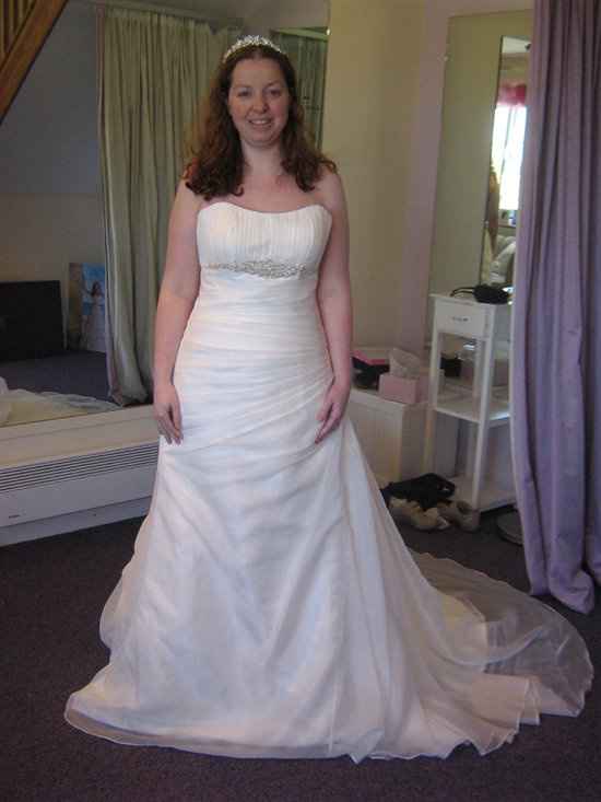 I picked up my dress today!! Pics included!