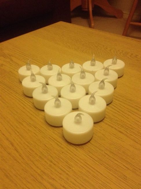 Sweet jars, led tealights, tealight holders and various items for sale