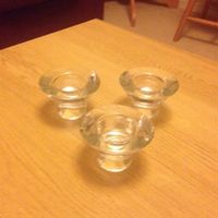 Sweet jars, led tealights, tealight holders and various items for sale