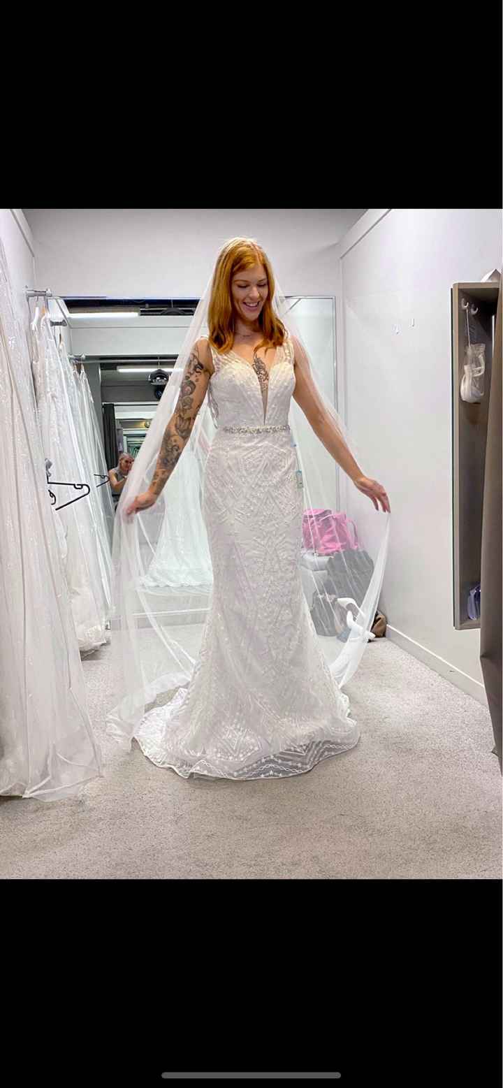 Wedding dress overskirt or not Help!!! - 1